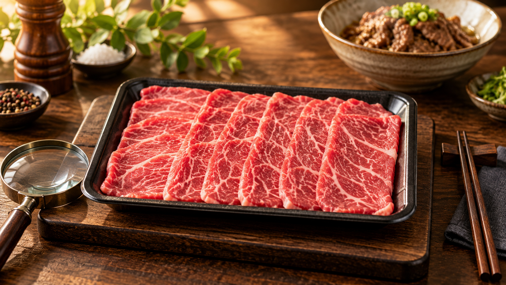 柔らかい牛肉の当たりパック