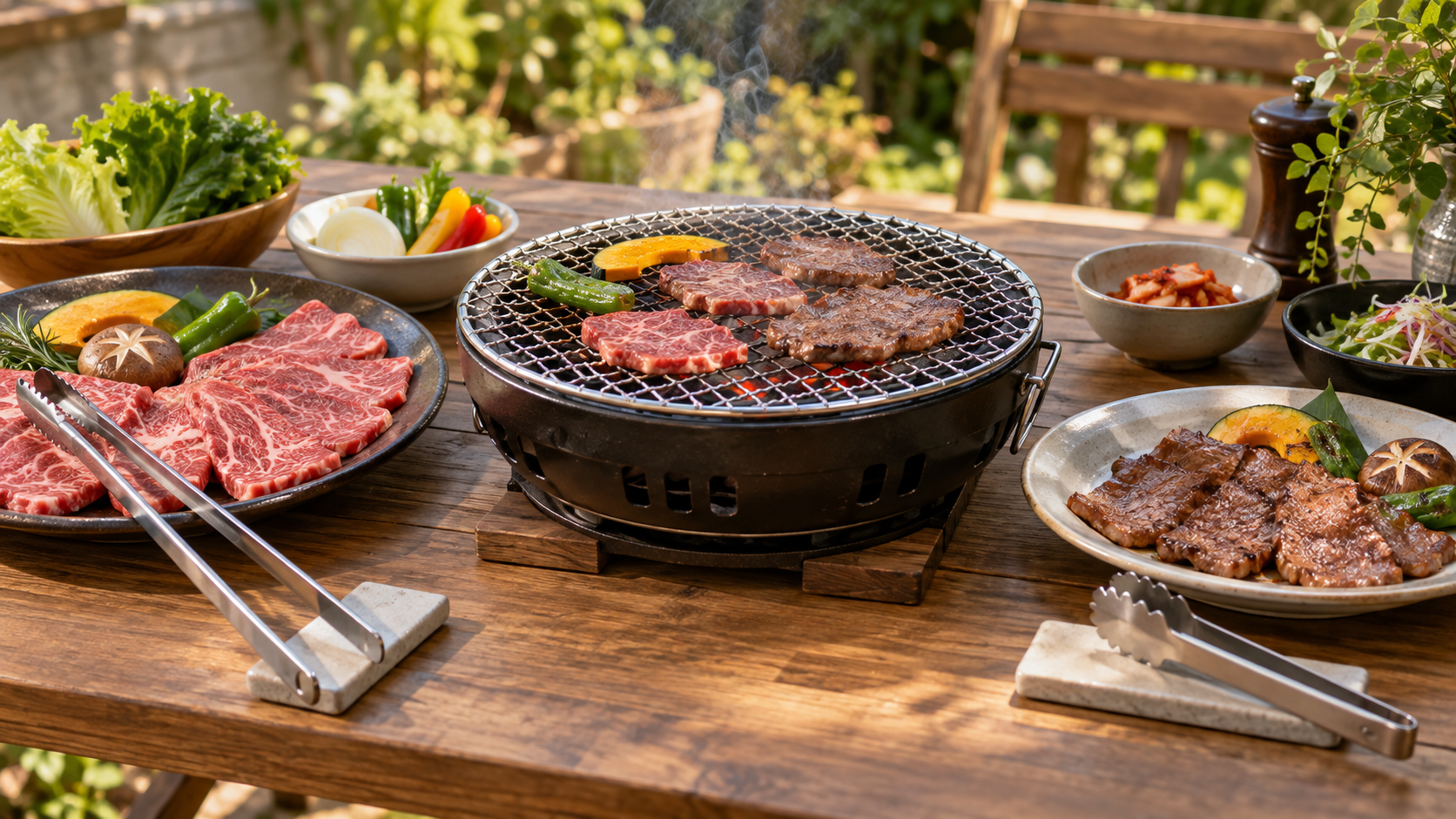 家庭の焼肉・BBQで迷わない！トングの使い分けと置き場所