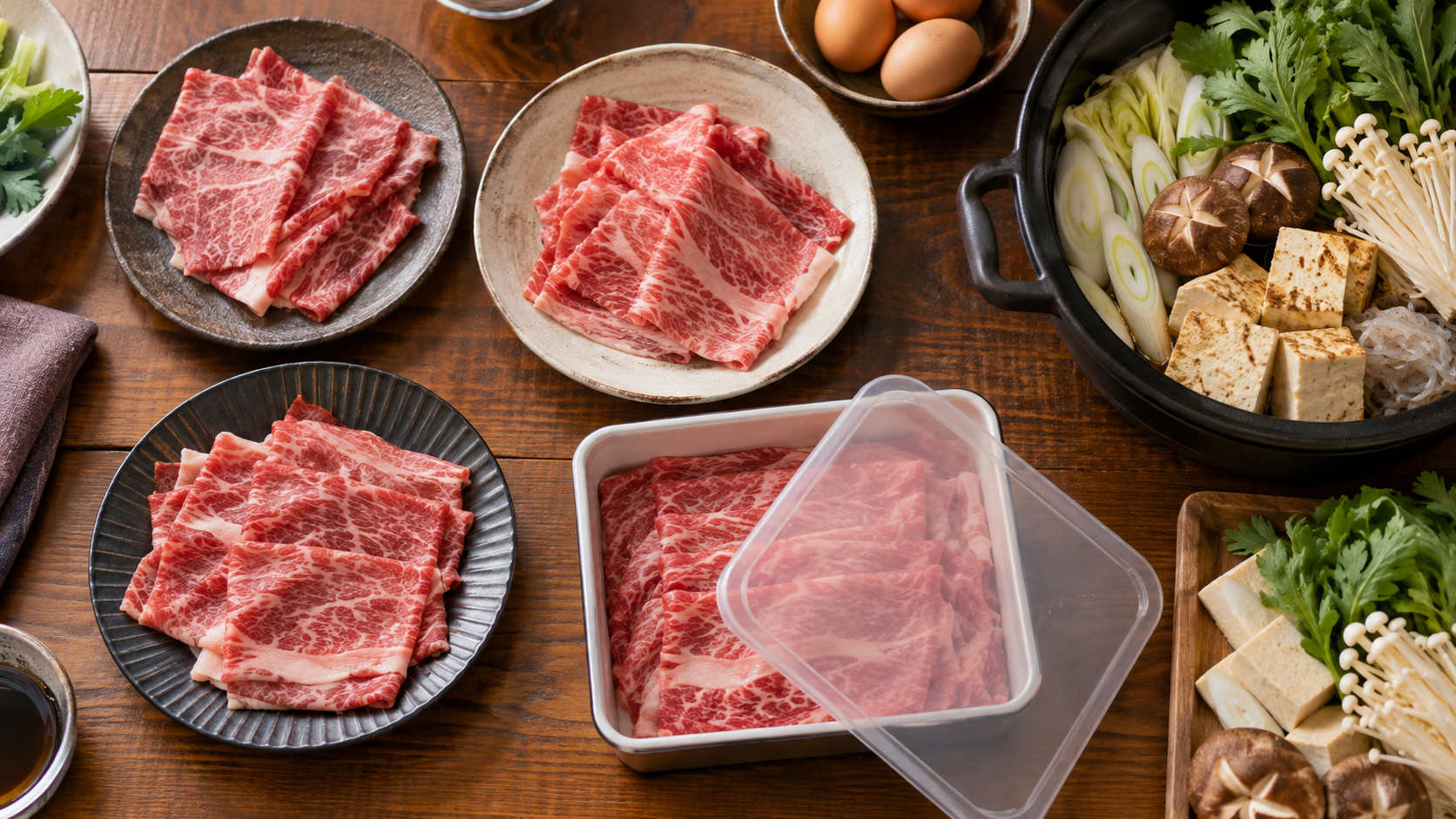 すき焼きの肉は一人何グラム？2人・4人・6人で考える買い方